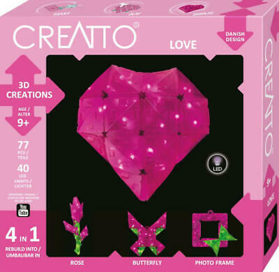 Creatto 3D Love Heart