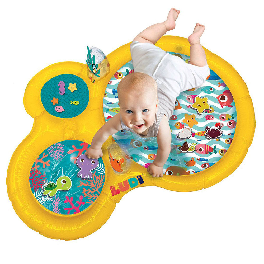 Ludi Baby Water Activity Mat Sea World