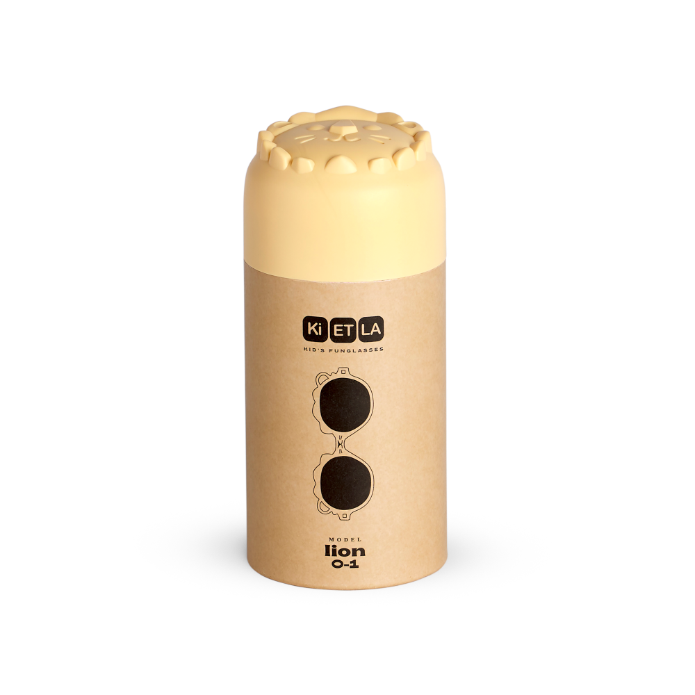 KiETLA Γυαλιά Ηλίου Lion 0-1 ετών Vanilla