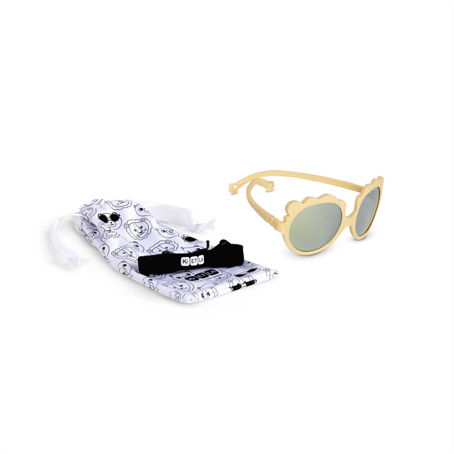 KiETLA Γυαλιά Ηλίου Lion 0-1 ετών Vanilla