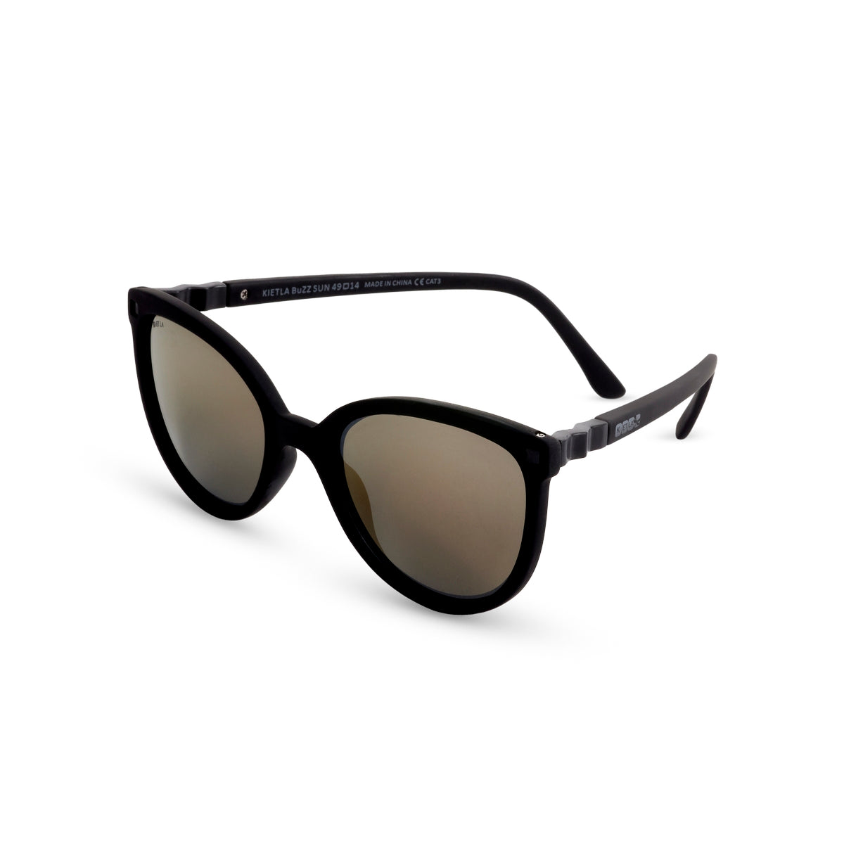 KiETLA: Sunglasses 4-6 years old BuZZ - Black