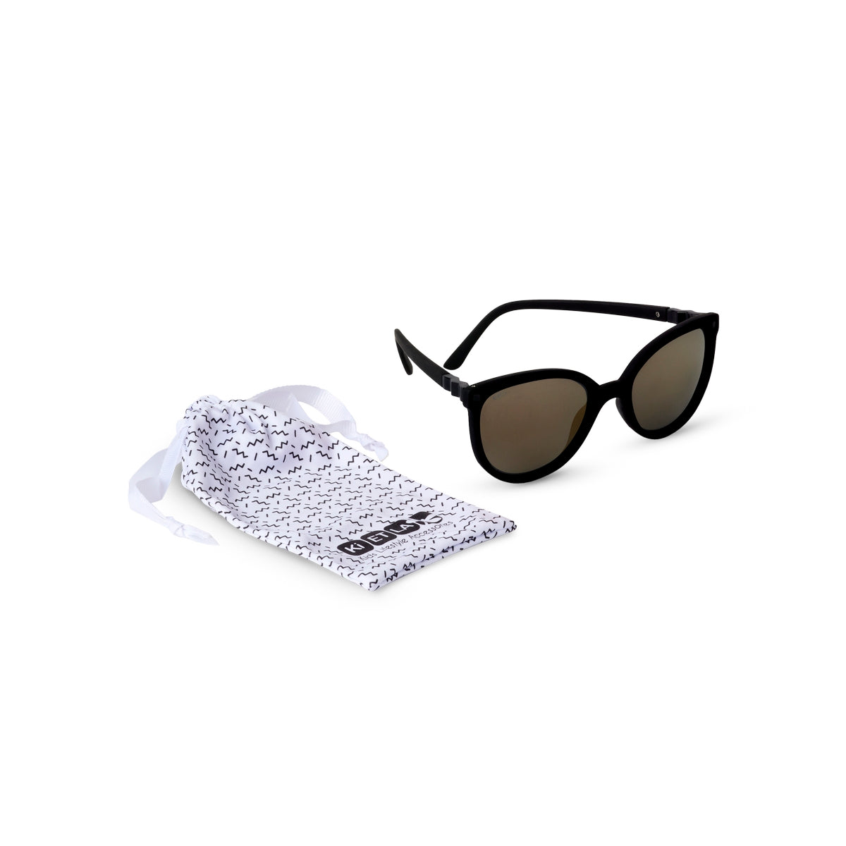 KiETLA: Sunglasses 4-6 years old BuZZ - Black