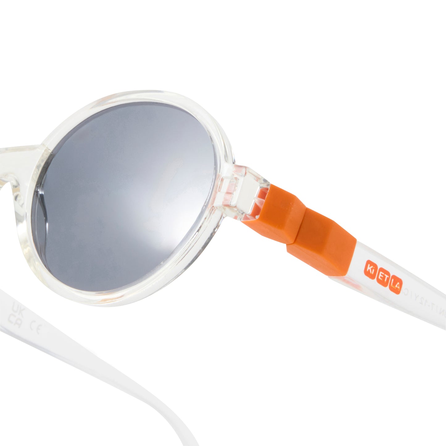 KiETLA: Γυαλιά Ηλίου Pop 7-12 ετών - Cristal / Orange