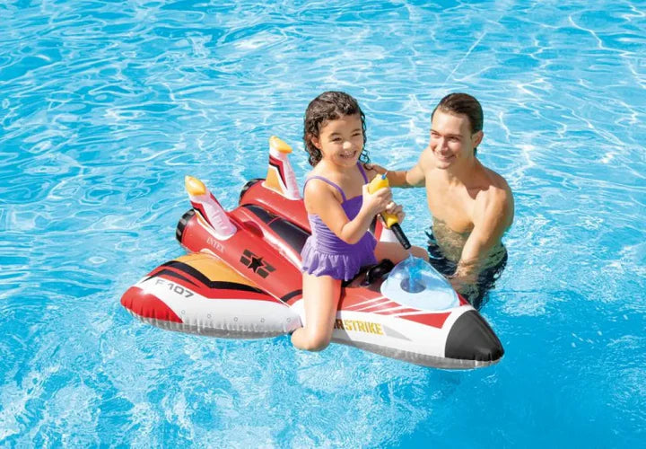 Intex Inflatable Ride On Sea with Handles and water gun