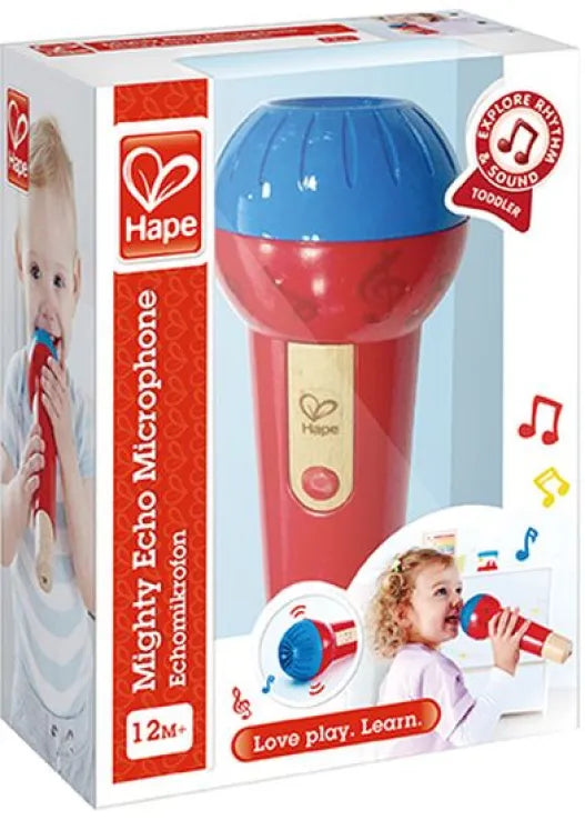 Hape Early Melodies Wooden Microphone