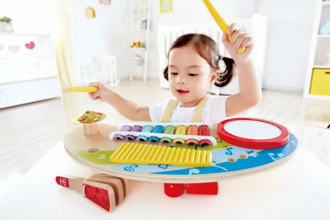 Hape Early Melodies Mighty Mini Band  H Μικρή - Μεγάλη Ορχήστρα