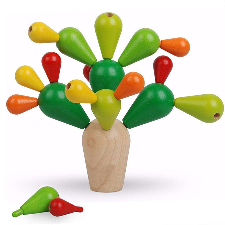 PlanToys Wooden Balance Cactus