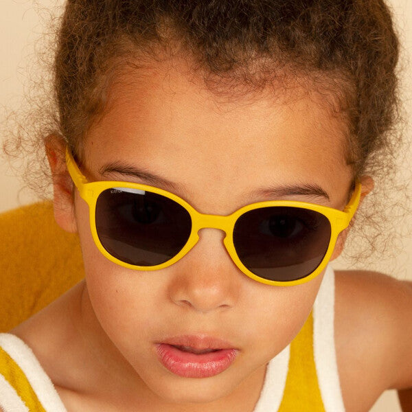 KiETLA: Wazz Sunglasses 2-4 Years - Wayfarer Mustard