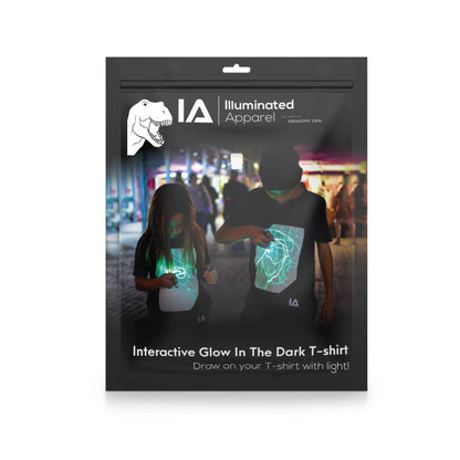 Παιδική Μπλούζα T-Shirt Glow in the Dark T-Rex