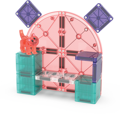 Magna-Tiles Μαγνητικό Παιχνίδι 13 κομματιών Cat Tree