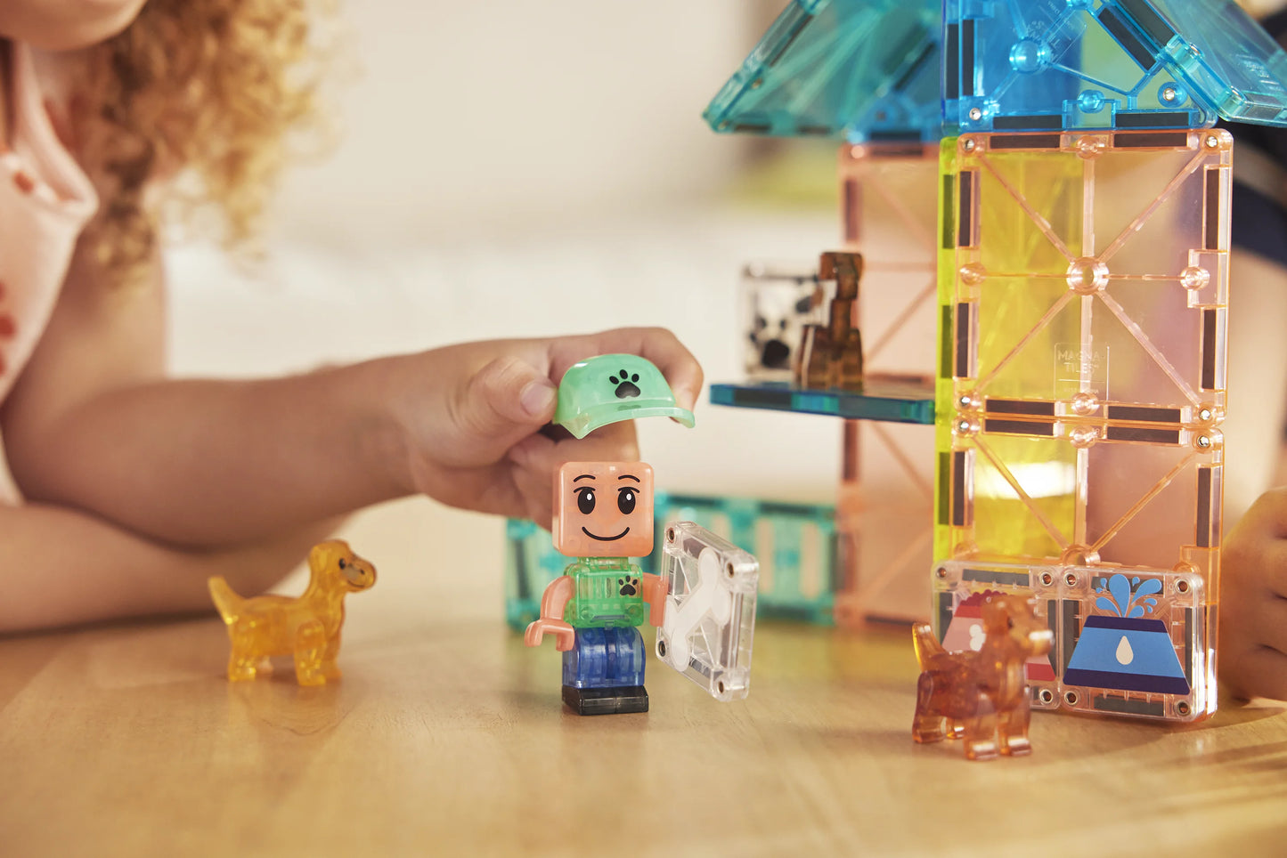 Magna-Tiles Μαγνητικό Παιχνίδι 27 κομματιών Puppy Park