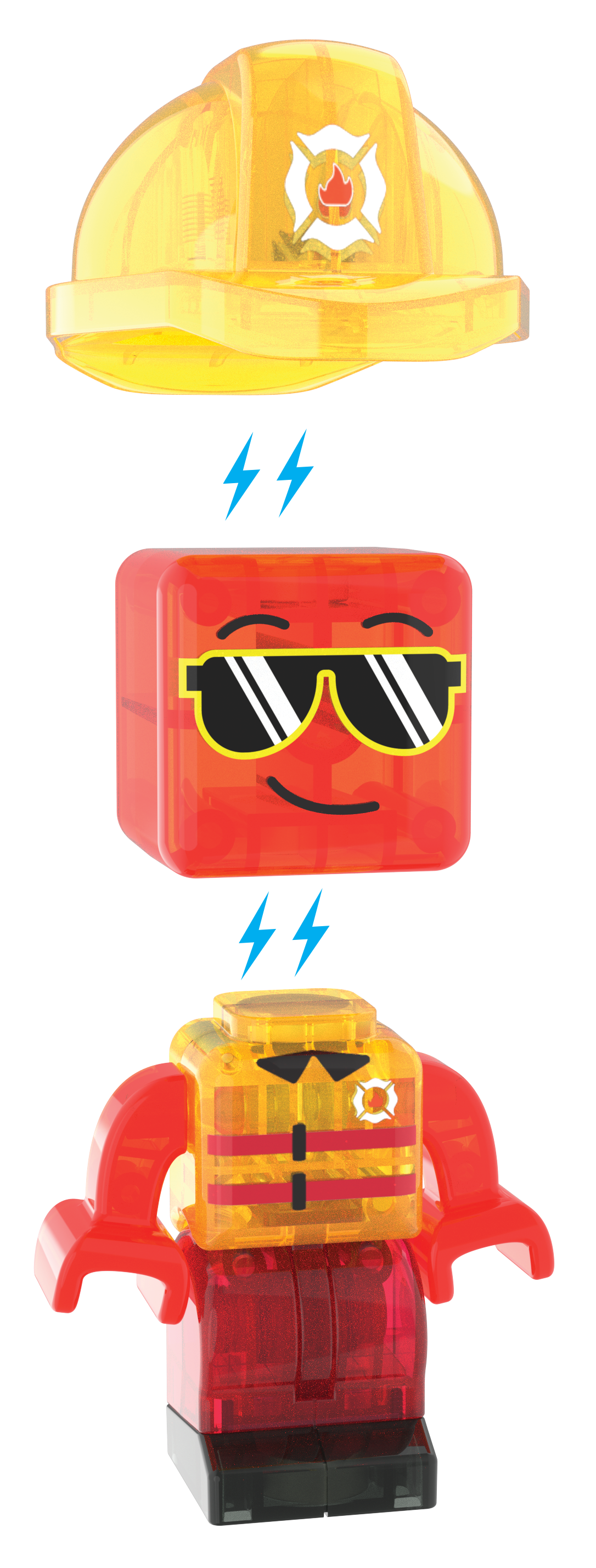 Magna-Tiles Μαγνητικό Παιχνίδι 27 κομματιών Fire Rescue