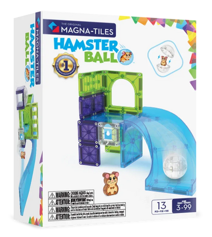 Magna-Tiles Μαγνητικό Παιχνίδι 13 κομματιών Hamster Ball