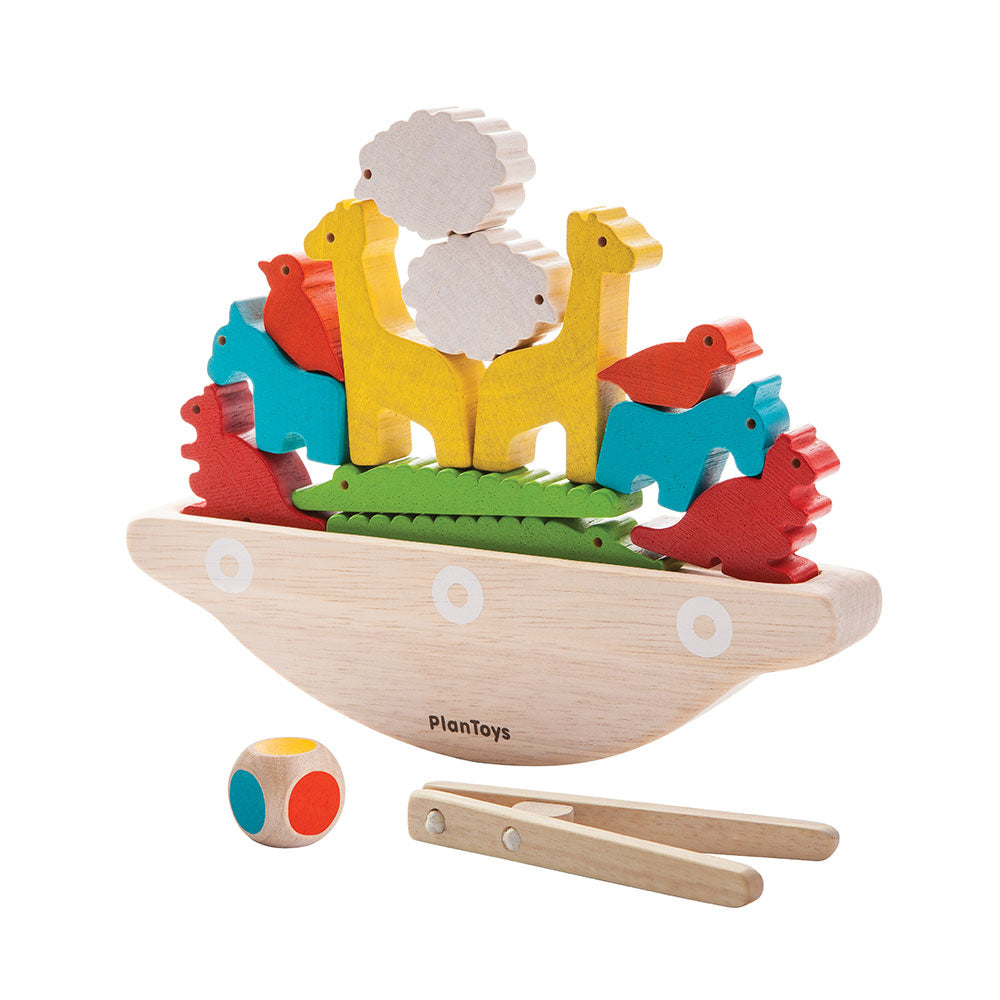 PlanToys Balance Boat Wooden 