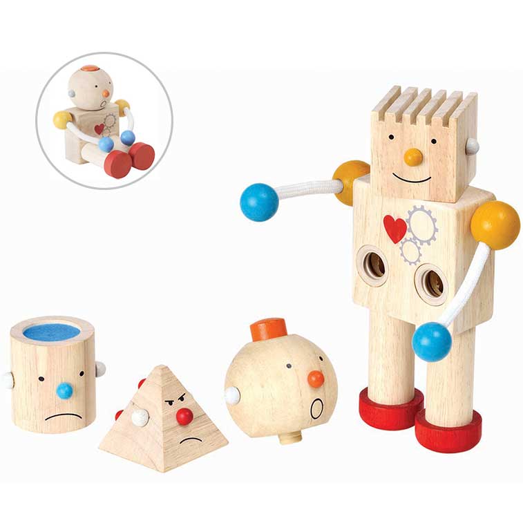 PlanToys Wooden Robot