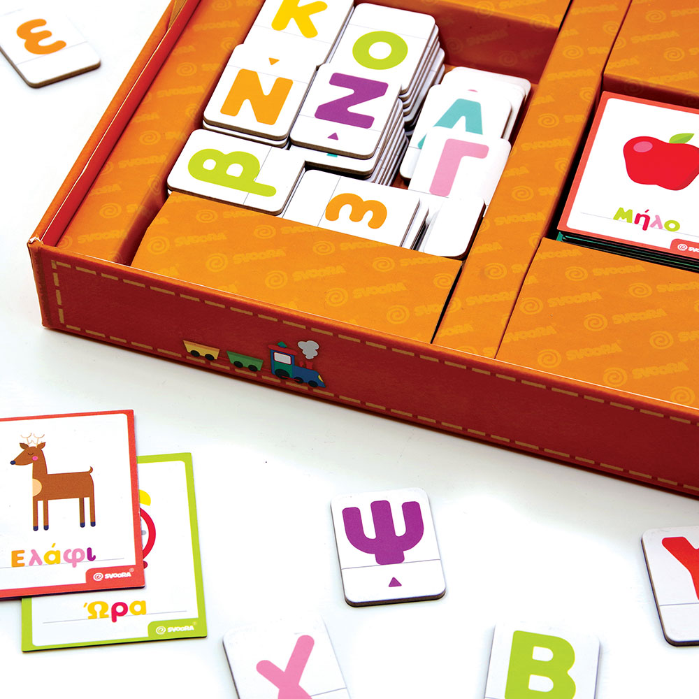 Svoora Magnetic Set I play with Words and learn the Letters