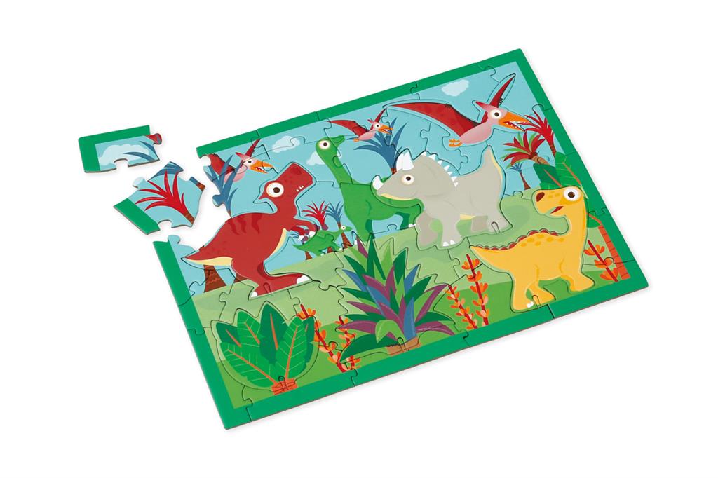 Scratch Puzzle 3D DINOSAURS 36pcs