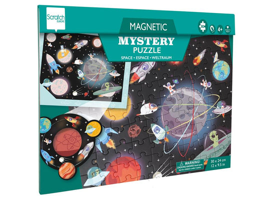 Scratch Puzzle μαγνητικό MYSTERY – SPACE