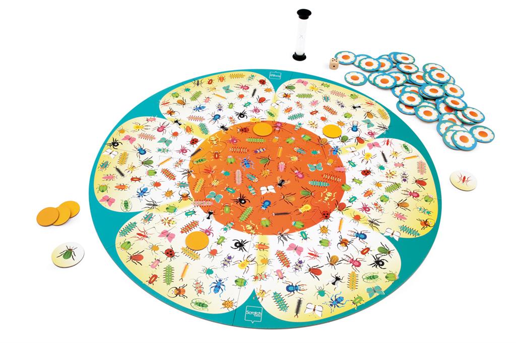 Scratch BUGS BUZZ / Search Board Game 