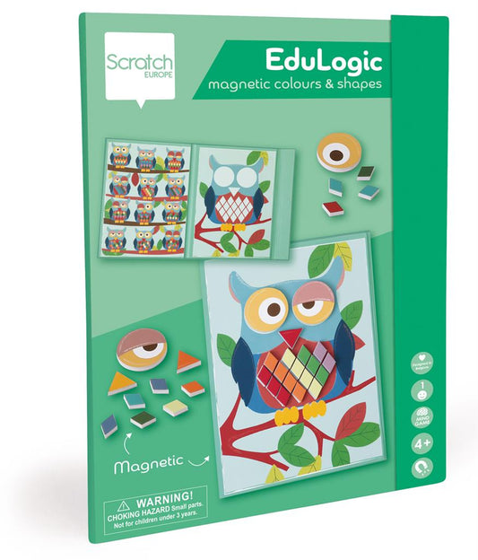 Scratch Edulogic Shapes &amp; Colors/OWL magnetic