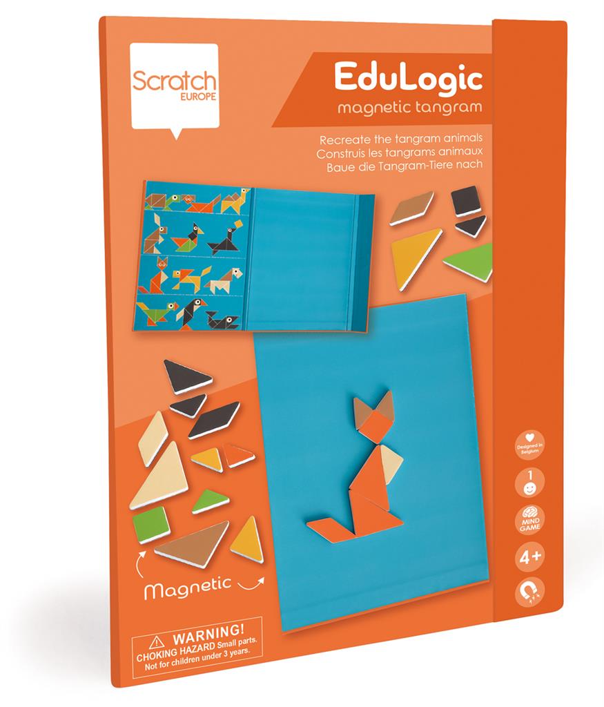 Scratch Edulogic TANGRAM ANIMALS μαγνητικό