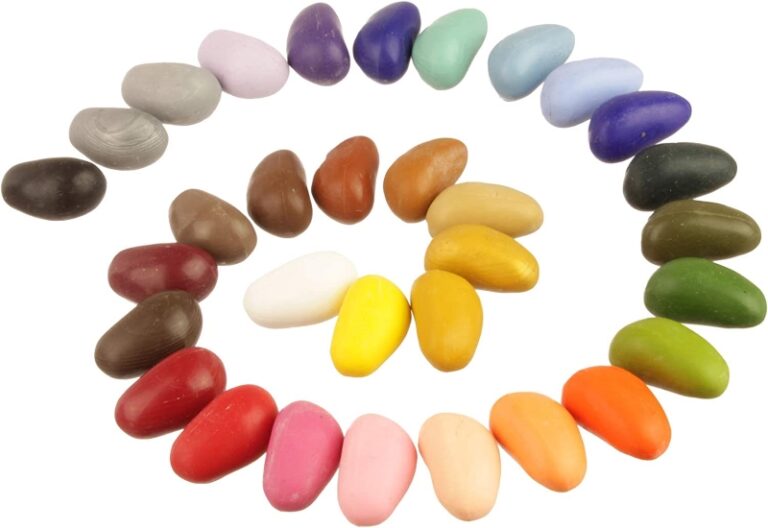 Crayon Rocks Soy crayons, 32 colors in a white bag