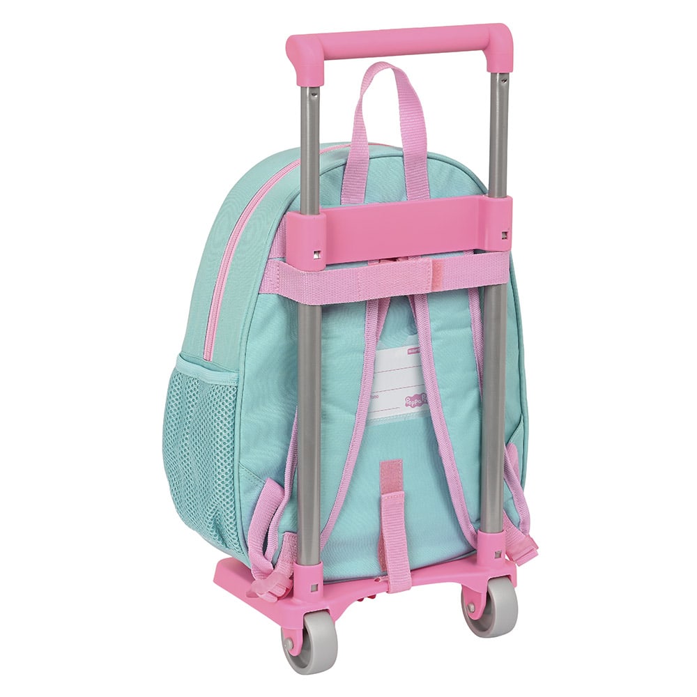 Safta: Peppa Pig 3D Peppa school bag with trolley