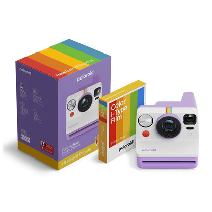 Polaroid Now Gen 3 Purple + Color Film Pack (8 photos)