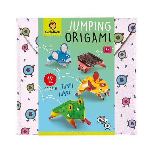 Ludattica Origami Jumping Animals Jumping origami 