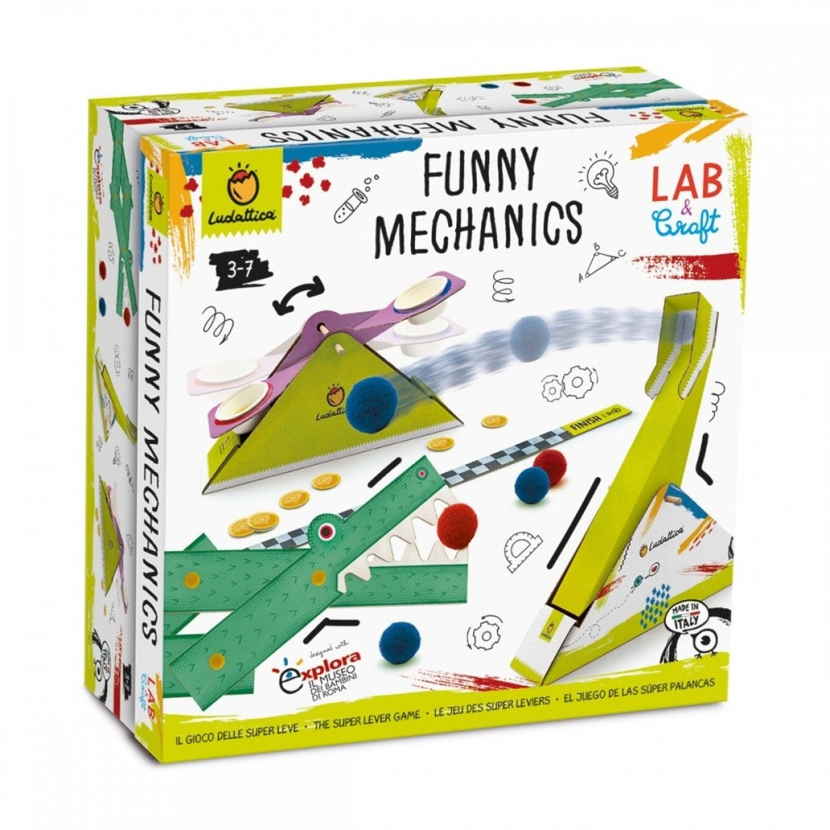 Ludattica Lab and Craft - Funny Mechanics Educational Game