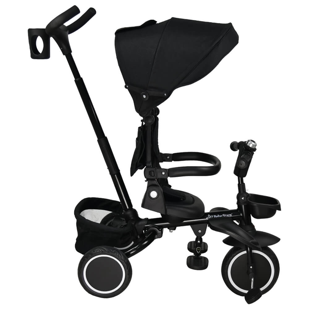 Bebe Stars Ποδηλατακι Τρικυκλο 360° Racer Black