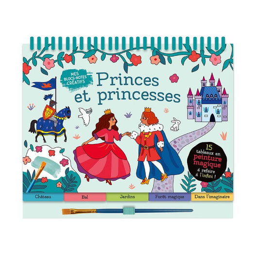 Auzou My Creative Notebooks - Princes And Princesses Ζωγραφική Νερού
