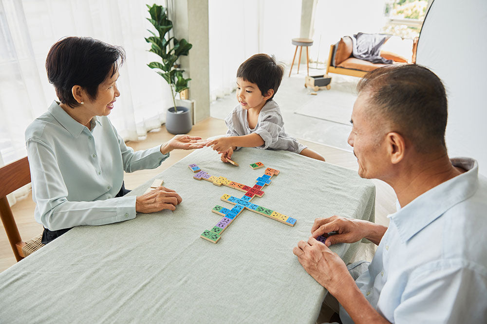 PlanToys Dominoes with emotions Wooden 