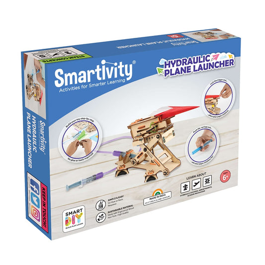 Smartivity DIY build Hydraulic Airplane Launcher