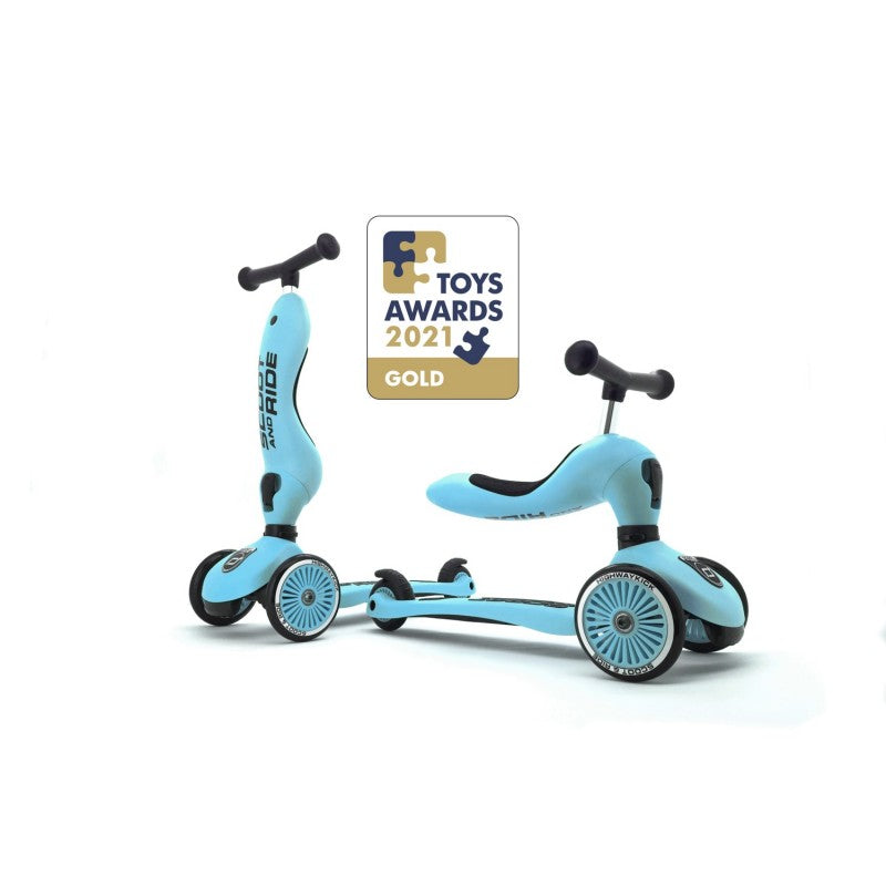 Scoot &amp; Ride 2 in 1 HighWayKick 1 - Blueberry