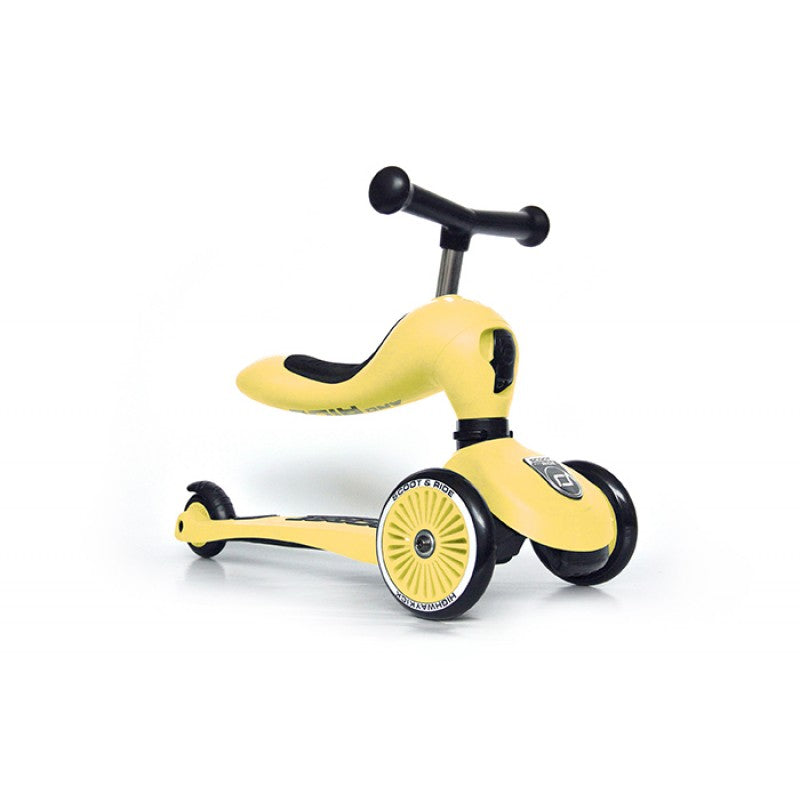 Scoot &amp; Ride 2 in 1 Scooter Scoot &amp; Ride Highwaykick 1 Lemon