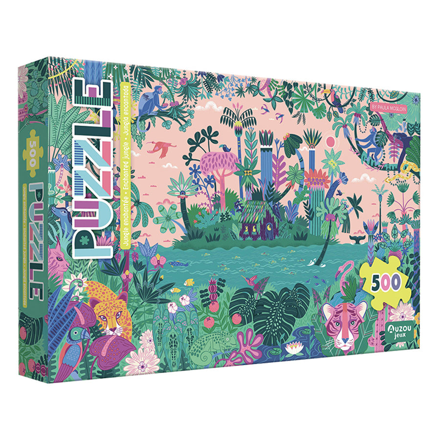 Auzou Puzzle - Enchanted Jungle 500 pcs 