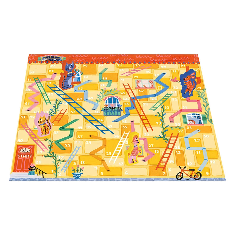 Auzou Board Game Classic Games - Snakes And Ladders