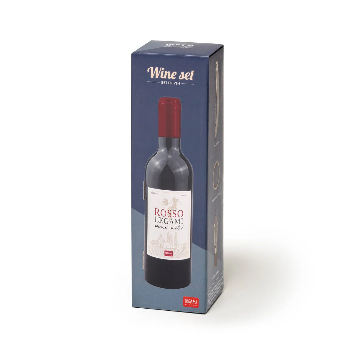 Legami Σετ Αξεσουάρ Κρασιού Rosso-Wine Set Small