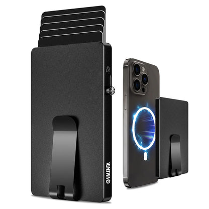 Valenta Cardprotector Aluminium MagSafe Money Clip Black