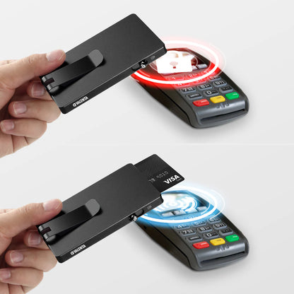 Valenta Cardprotector Aluminium MagSafe Money Clip Black