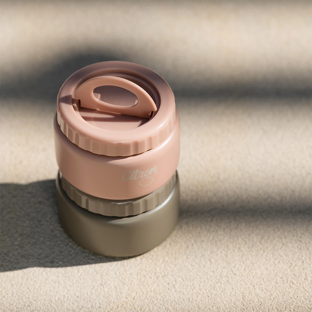 Citron Φαγητοδοχείο - Θερμός 250ml- Blush Pink