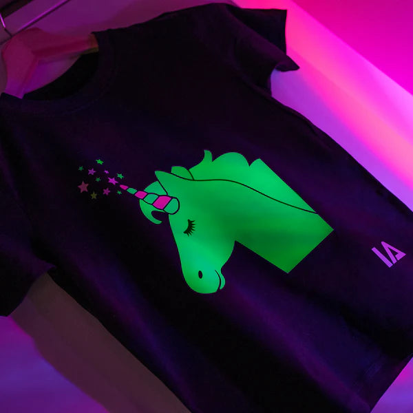 Παιδική Μπλούζα T-Shirt Glow in the Dark- Unicorn