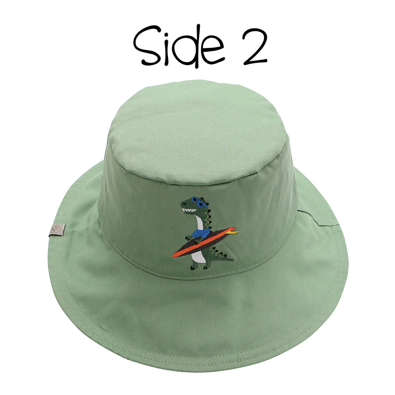 FlapJackKids DIY Paint UPF 50+ Hat – Dino