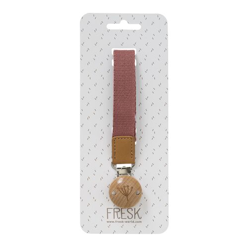 Fresk: Pacifier Clip - Ash Rose