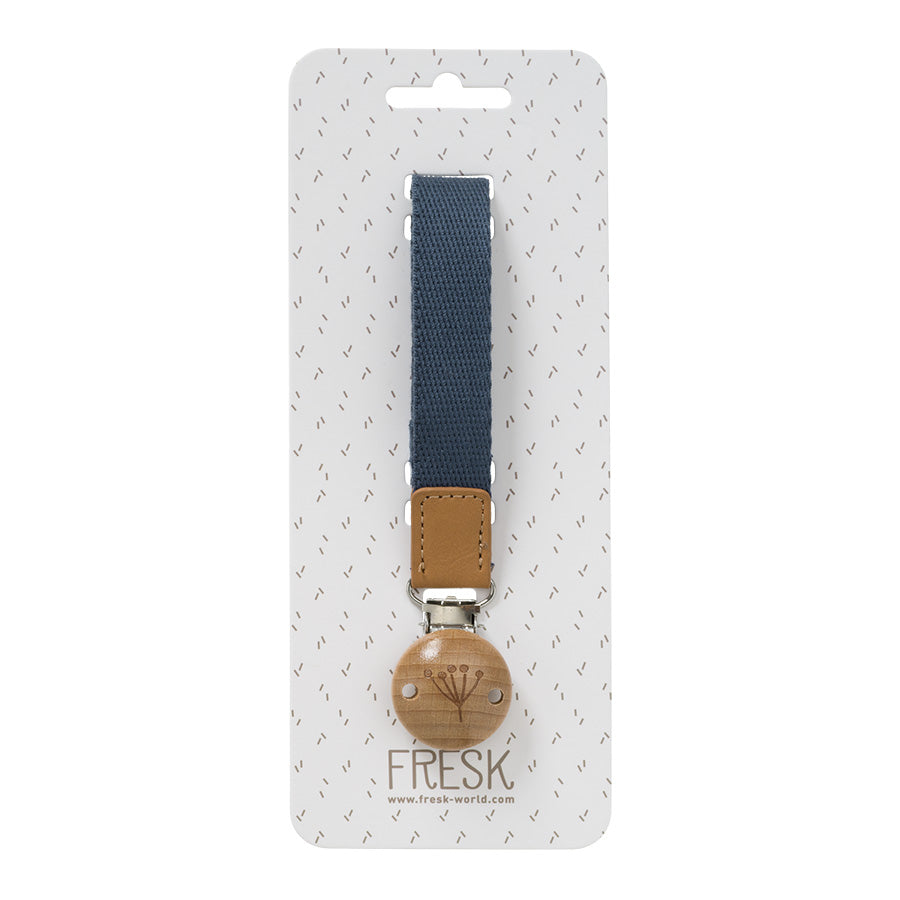 Fresk: Pacifier Clip - Dark Indigo