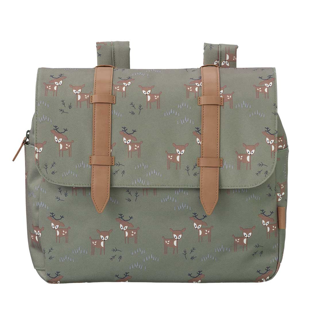 Fresk: Messenger Backpack - Deer Olive