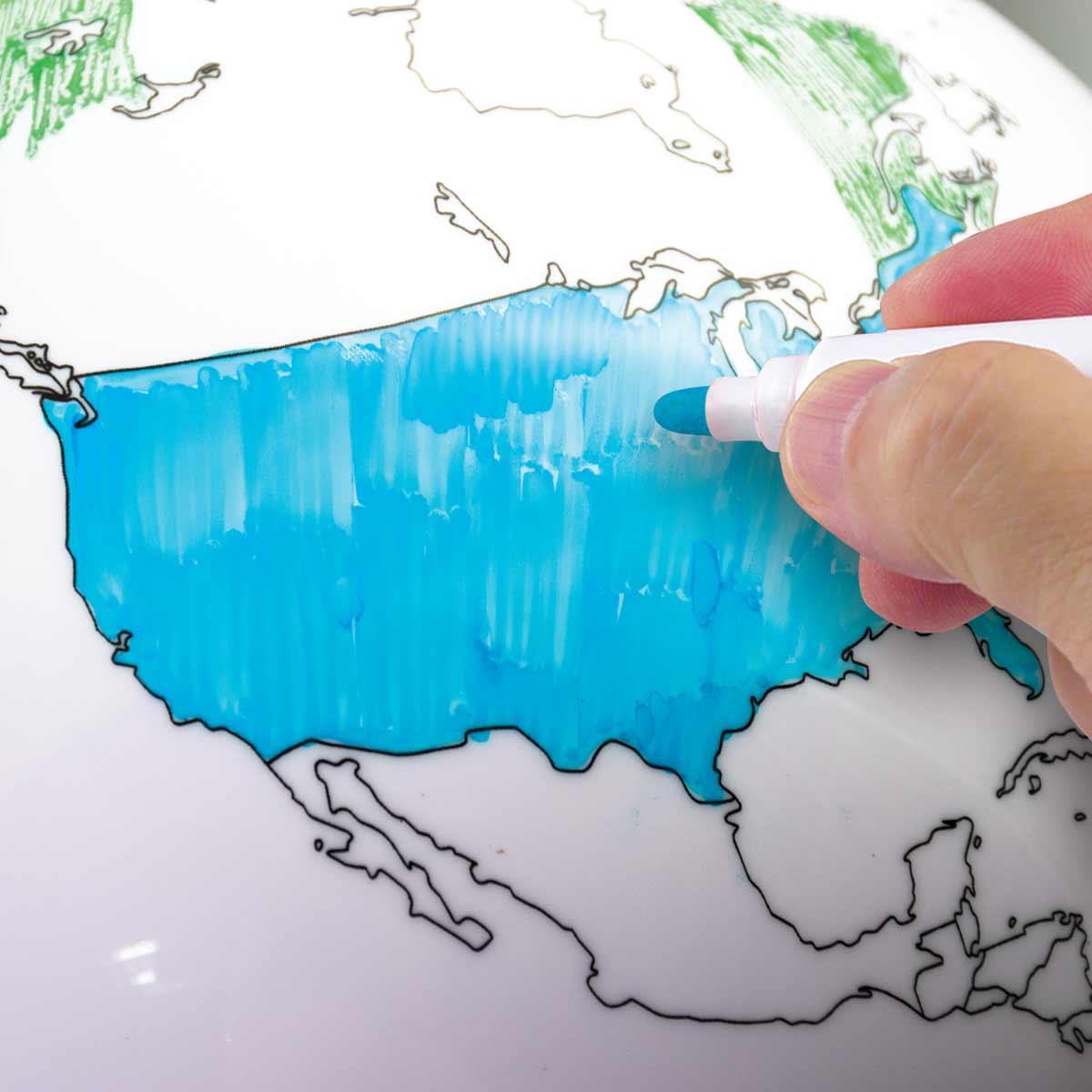 Edu-Toys Color the Earth with extra Stickers