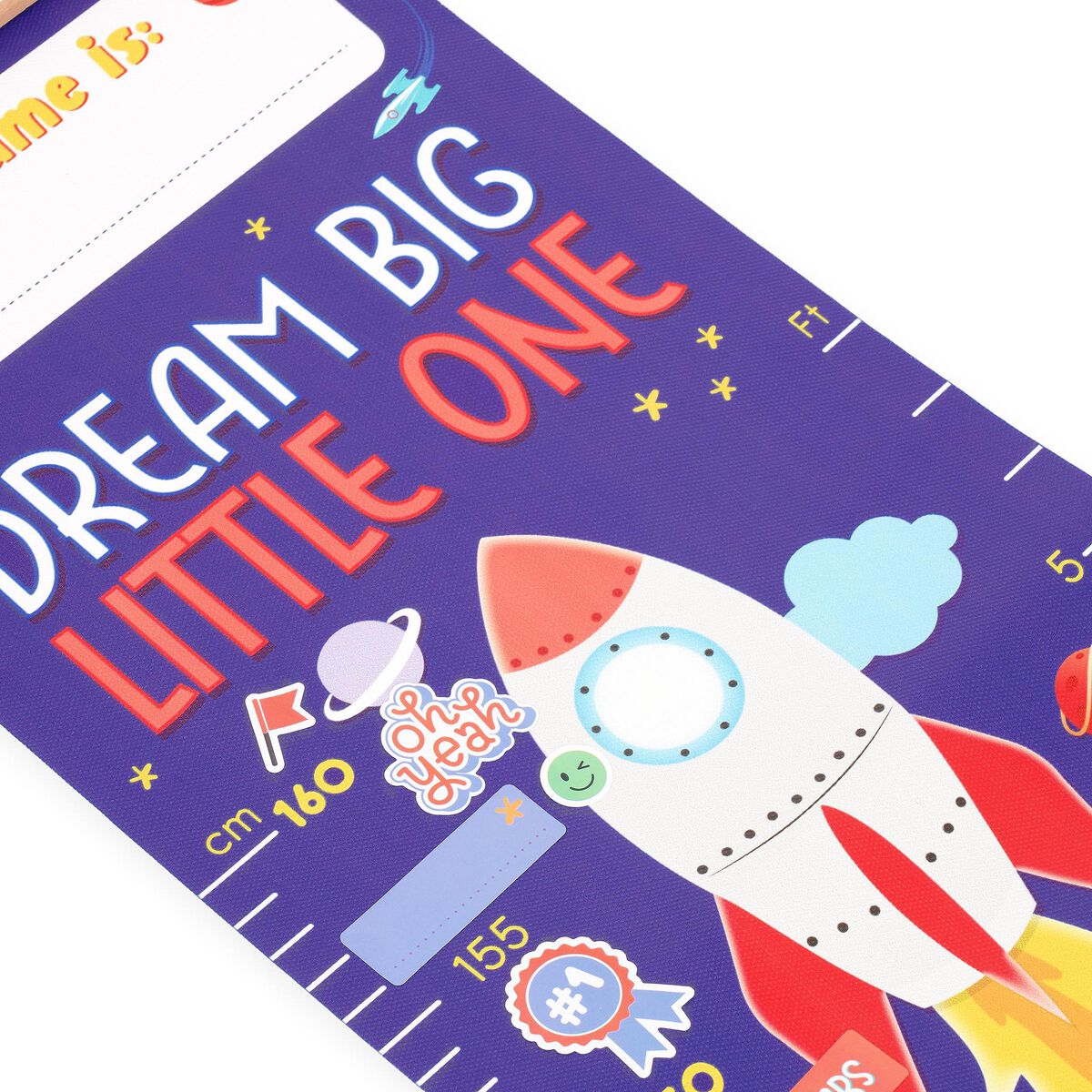 Legami Αναστημόμετρο -Wall-hanging Height Chart - Dream Big Little One-Μωβ