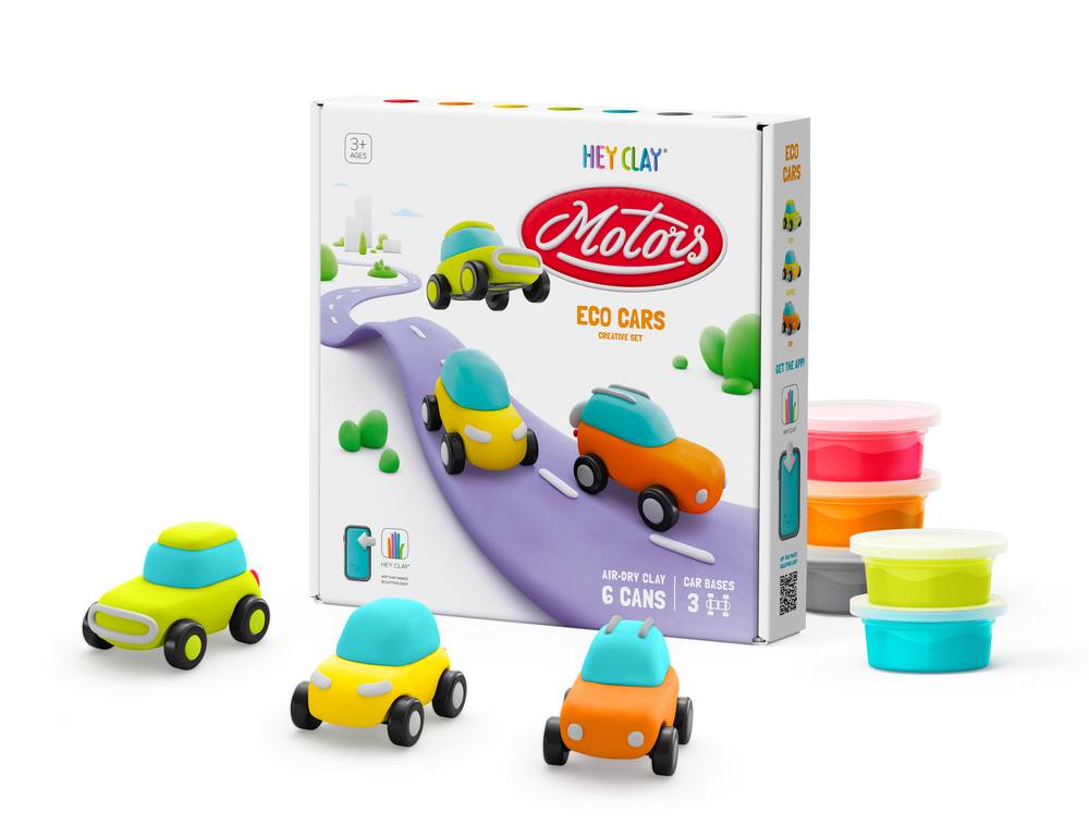 Hey Clay  Eco Cars Set